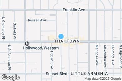 Map image of the property - 5225 Hollywood Blvd