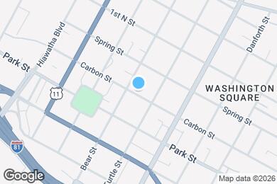 Map image of the property - 1010 Carbon St