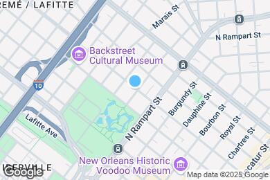 Map image of the property - 1200 Ursulines Ave