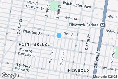 Map image of the property - 1311 S Bouvier St