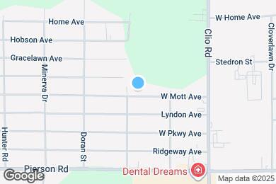 Map image of the property - 3112 W Mott Ave