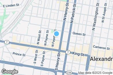 Map image of the property - 1115 Cameron St