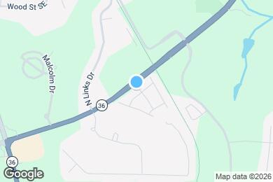 Map image of the property - 45 Riviera Dr SE