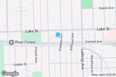 Map image of the property - 410 Franklin Ave