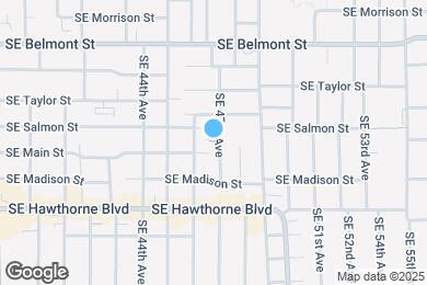 Map image of the property - 1251 SE 47th Ave