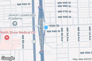 Map image of the property - 599 NW 94th St