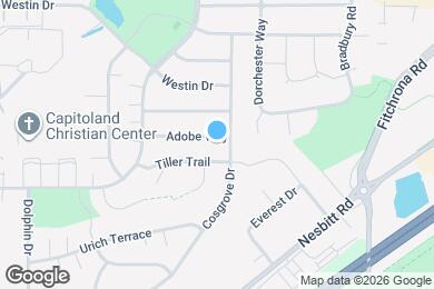 Map image of the property - 6205 Adobe Way