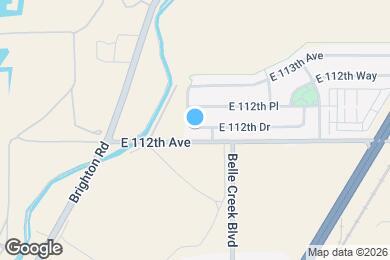Map image of the property - 9502 E 112th Dr