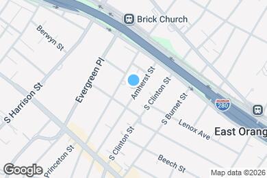 Map image of the property - 61 Amherst St