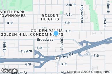 Map image of the property - 2960 Broadway