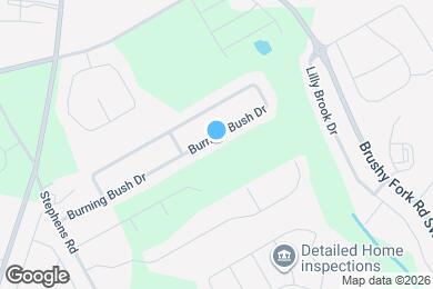 Map image of the property - 1190 Burning Bush Dr