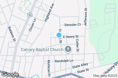 Map image of the property - 636 Cullum St