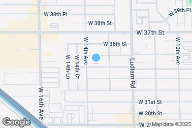Map image of the property - 1351 W 34th St
