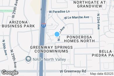 Map image of the property - 15816 N 25th Ave