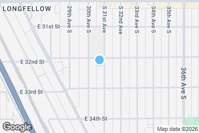 Map image of the property - 3212 31st Ave S