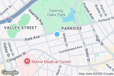 Map image of the property - 117 Grant St