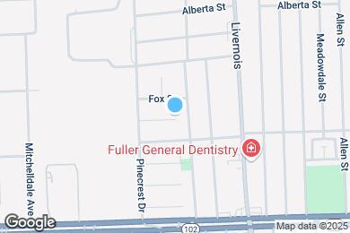 Map image of the property - 1334 Northway St
