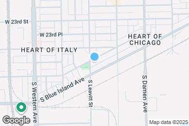 Map image of the property - 2161 W Coulter St