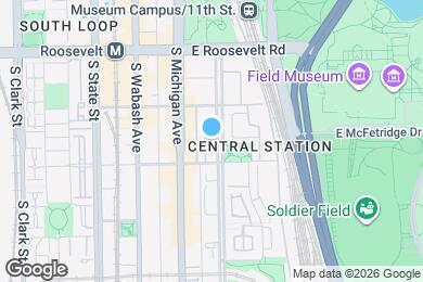 Map image of the property - 1323 S Indiana Pkwy