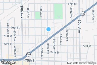 Map image of the property - 7021 35th Ave