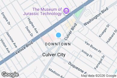 Map image of the property - Culver City Studios | Utilities Included