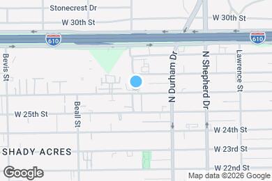 Map image of the property - 849 W 26th St
