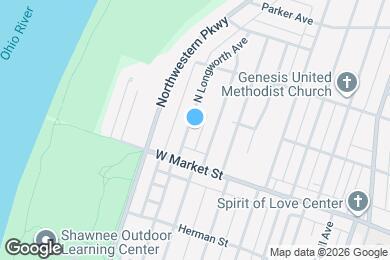 Map image of the property - 111 S Longworth Ave