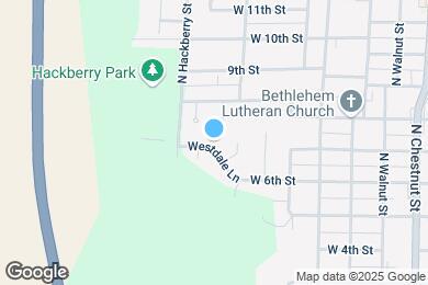 Map image of the property - 1008 Westdale Ln