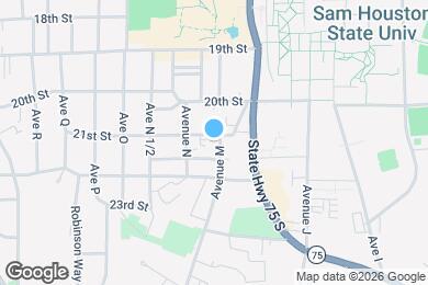 Map image of the property - 2108 Avenue M