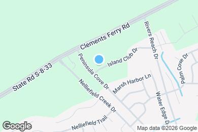 Map image of the property - 1116 Island Club Dr