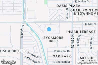 Map image of the property - The Sycamore at Scottsdale