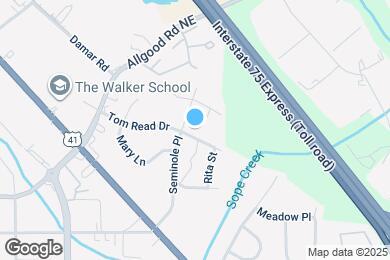 Map image of the property - 697 Tom Read Dr