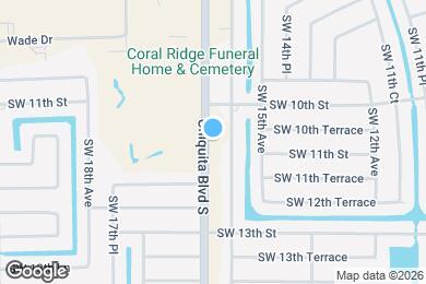 Map image of the property - 1021 Chiquita Blvd S