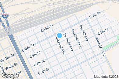 Map image of the property - 801 Maxwell Ave