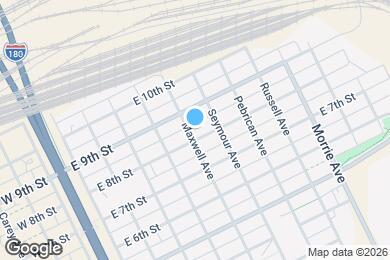 Map image of the property - 809 Maxwell Ave