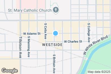 Map image of the property - 408 S Brittain Ave