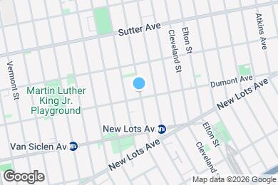 Map image of the property - 506 Jerome St