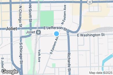 Map image of the property - 3 S Eastern Ave