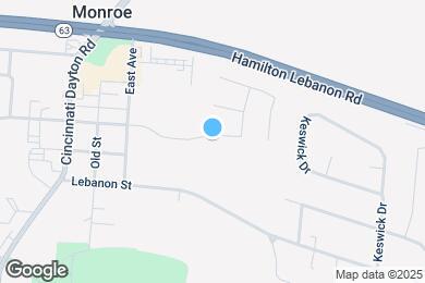 Map image of the property - 135 Easton Manor Dr
