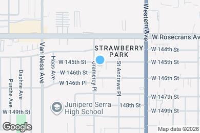Map image of the property - 1946 W 145th St