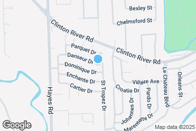Map image of the property - 15386 Danseur Dr