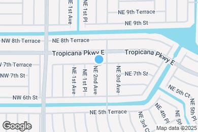 Map image of the property - 711 NE 2nd Ave