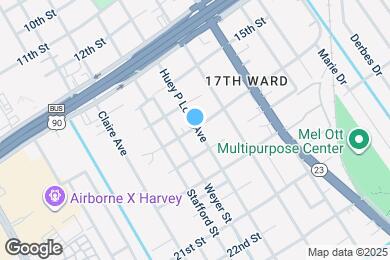 Map image of the property - 1704 Huey P Long Ave