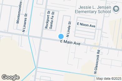 Map image of the property - 2709 E Israel Ave