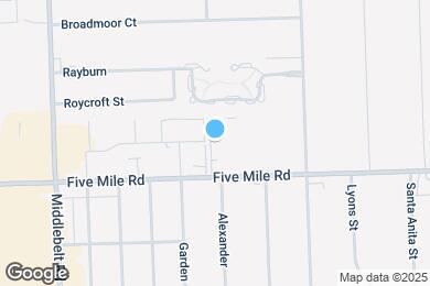 Map image of the property - 28710 5 Mile Rd