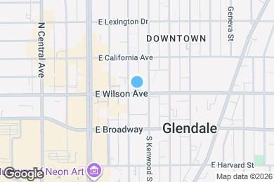 Map image of the property - 309 E Wilson Ave