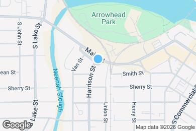 Map image of the property - 112 Harrison St