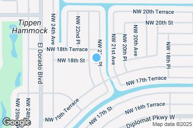 Map image of the property - 1522 NW 21st Pl