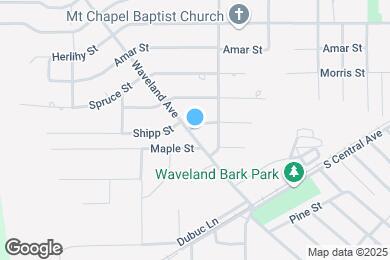 Map image of the property - 710 Waveland Ave