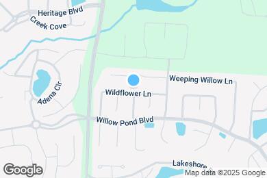 Map image of the property - 1004 Wild Flower Ln